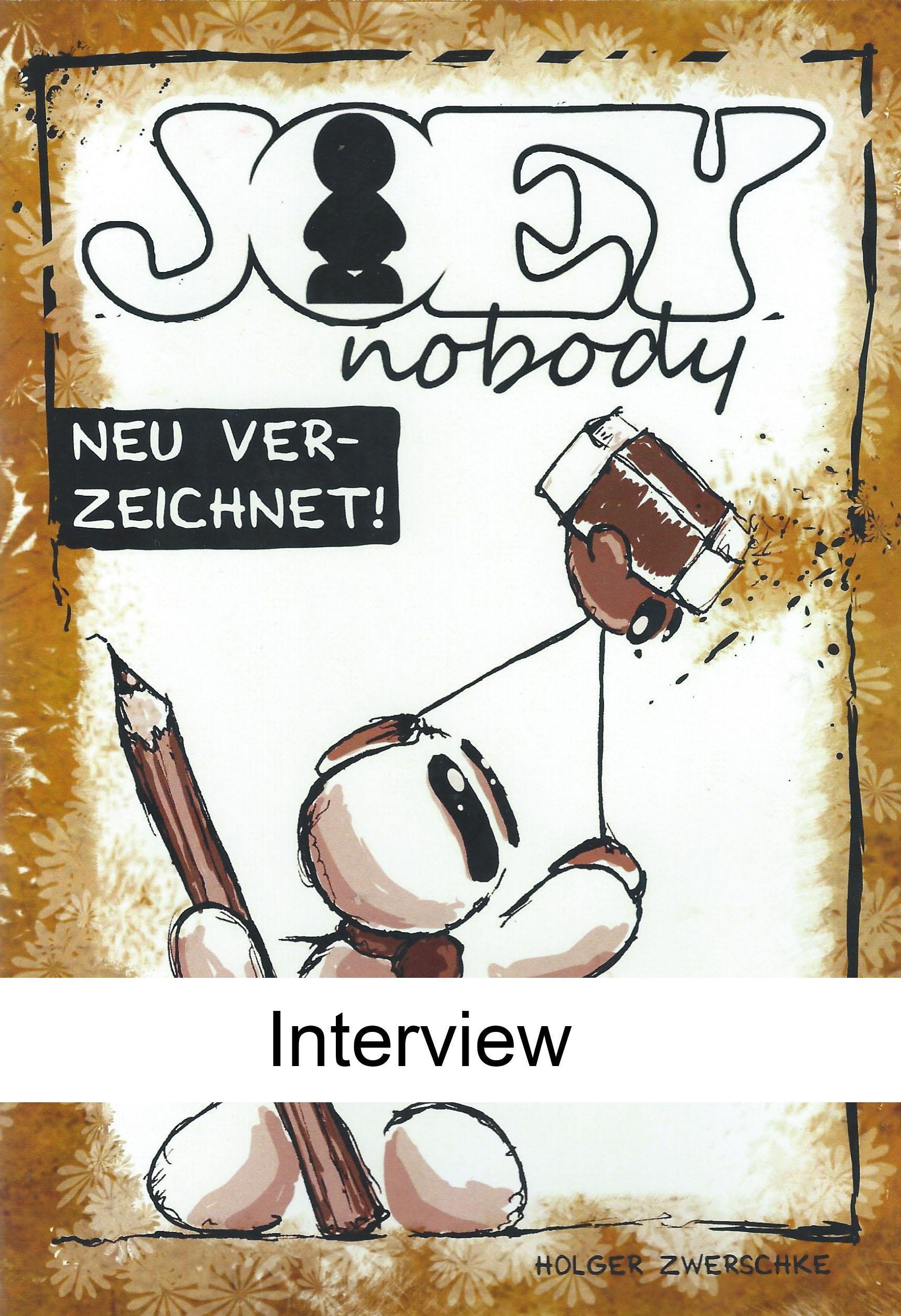 [Interview] Holger Zwerschke über seinen Comic Joey Nobody